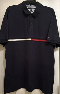 Tommy Hilfiger Men's Embroidered Polo Shirt- Slim Fit - Size  XXL - Picture 1 of 5