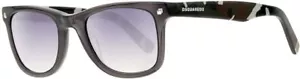 Dsquared2 DQ0171 20B Gray Square Gray Gradient 52-22-145mm Unisex Sunglasses - Picture 1 of 3