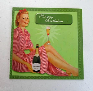 Leanin Tree Birthday Greeting Card Funny Vintage Multi Color Qubes Series Q11 - Picture 1 of 2