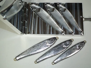 Plantilla de peces de agua salada -3 moldes 9,12,16 oz CNC aluminio EE. UU. 3RD - Imagen 1 de 7