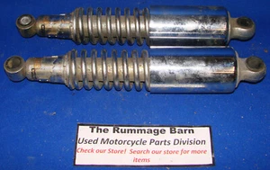 REAR SHOCK ABSORBERS SET left right -------------- 1981 HONDA CX500C Custom - Picture 1 of 2