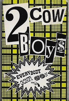 2 Cowboys ‎Everybody Gonfi Gon CASSETTE SINGLE Electronic House - Image 1 of 3