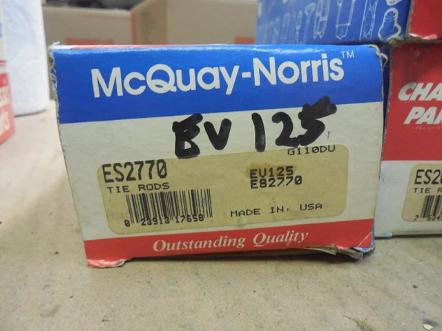 Extremo de barra de amarre interior delantero #EV125 - Se adapta a Ford Escort 81-90 H75 Foto 1 de 4