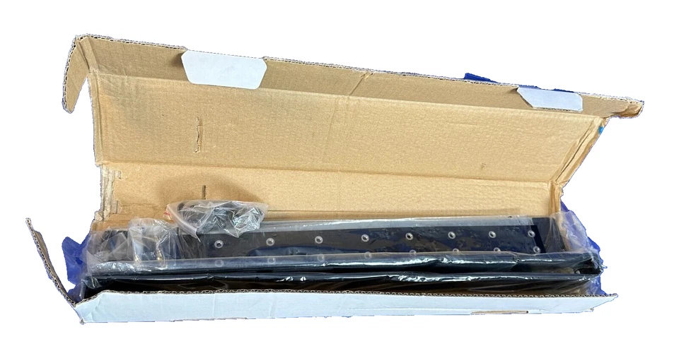 NAVEPOINT XOOO9IGU8P, 1U Adjustable Rack Mount Server Shelf Rails-Black-UGLY BOX - Image 1 of 4