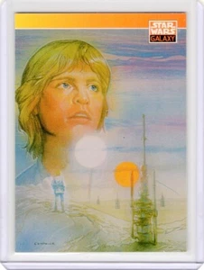 1993 Star Wars Galaxy Paul Chadwick #86 Luke Skywalker - Picture 1 of 2