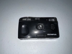 Olympus Trip 100 Point And Shoot 35mm Film Camera Auto Wind & Rewind Focus Free - Picture 1 of 6