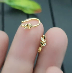 Fake Piercing Ohne Loch Klemme Nasen Stecker Nasenring Faux Piercing Kein  - Bild 1 von 13