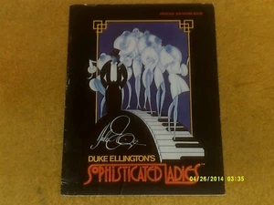 SOPHISTICATED LADIES B'way Program w/PHYLLIS HYMAN ('82) 20 pages w/pictures VG+ - Picture 1 of 2