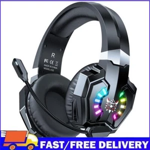 Wired Over Ear Headphones USB & 3.5mm Jack for PS4 XBox One PC Laptop Tablet - Afbeelding 1 van 12