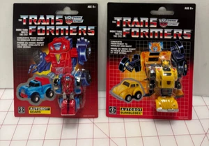 Transformers G1 AUTOBOT MINI-BOT BUMBLEBEE & Gears Retro Walmart Exclusive New - Picture 1 of 2