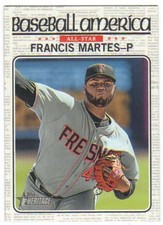 2017 Topps Heritage Minor League Baseball America All-Stars Pick From List