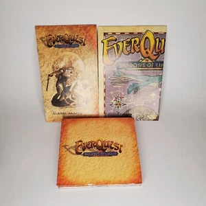 EverQuest: Shadows of Luclin (PC, 2001) - INCOMPLETE Big Box Game w/ Map Discs - Picture 1 of 19
