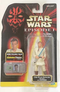 Star Wars - CommTech - Modellino Episodio 1 - Obi-Wan Kenobi (Duello Jedi) - Foto 1 di 1