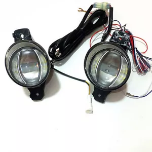 6000K 14W LED Dayrunning Lights DRL 24W Fog Lamp Assembly for Nissan Renault - Picture 1 of 17