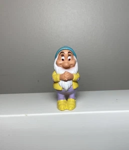 Disney Snow White and the Seven Dwarfs BASHFUL 2" PVC Mattel Figurine 1993 A4 - Picture 1 of 5