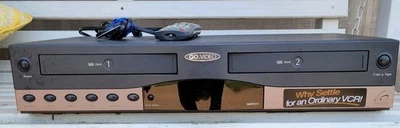 Go-Video DDV9355 Grabadora VHS VCR, Reproductor, Copiadora - LEER CON CONTROL REMOTO Foto 1 de 4