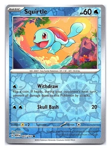 Pokemon tcg Squirtle #007/165, 151 Cosmo Promo - Picture 1 of 2