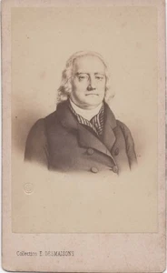 Photo CDV François-Antoine de BOISSY d'ANGLAS (1756-1826) par Emile DESMAISONS - Picture 1 of 2