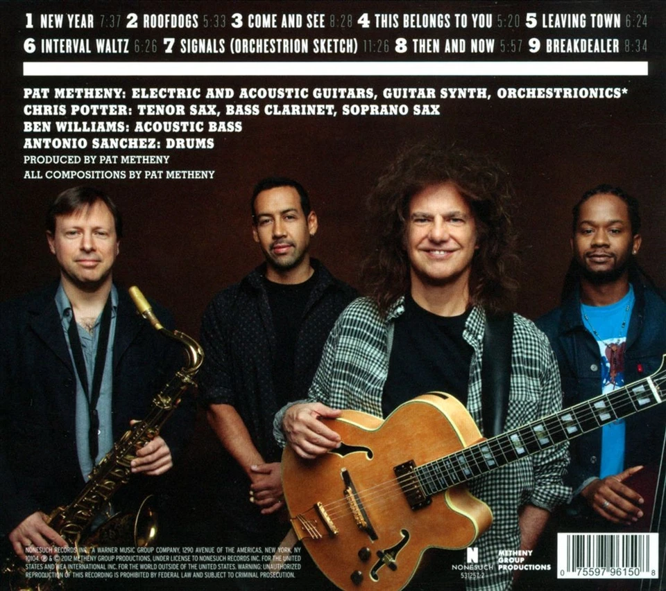 PAT METHENY UNITY GROUP/PAT METHENY - UNITY BAND [DIGIPAK] NEW CD - Image 1 of 1