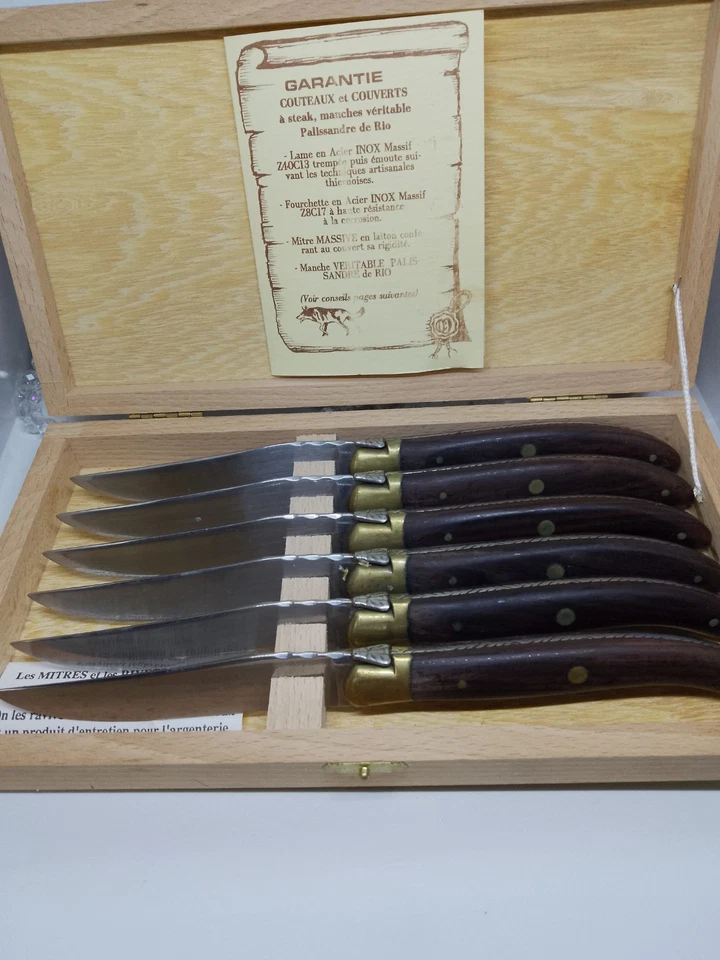 ménagère a couteau claude dozorme état neuf - Photo 1/3