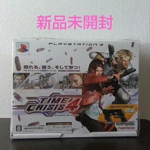 PS3 Time Crisis 4 Guncon 3 Set Box Sony Playstation 3 PS3 Shooter Brand New - Picture 1 of 6