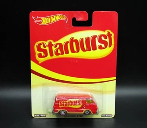 Hot Wheels '66 DODGE A100, STARBURST, HW PREMIERE, Real Riders, METAL/METAL, Red - Picture 1 of 2