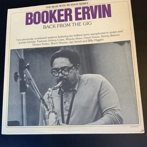Booker Ervin Back From the Gig 2 LPs Near Mint! Woody Shaw! Grant Green! - Imagen 1 de 4