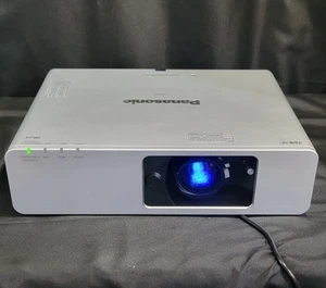 Panasonic PT-FW100NTU HD LCD Projector 3000 Lumens FW Wireless Power Cord - Picture 1 of 19