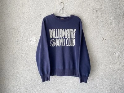 Y2K/2000s vtg BILLIONAIRE BOYS CLUB made in JAPAN SWEATSHIRT L Nigo Pharrell - Image 1 of 4