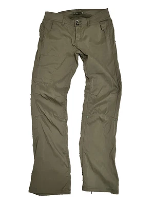 PRANA Halle Pants Women's 6R Green Casual Straight Leg Outdoor Hiking Stretch - Image 1 of 4