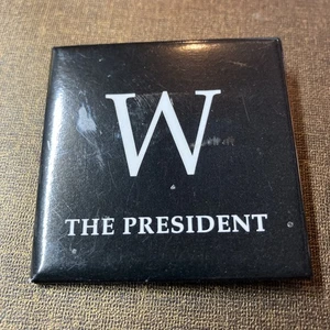 George W. Bush For President - Campaign Button - 2004 - W THE PRESIDENT - Bild 1 von 3