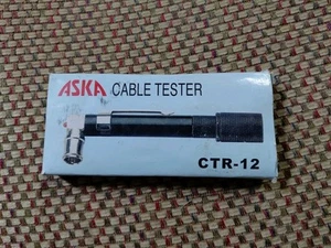 ASKA Cable Tester CTR-12 W/ 12V BATTERY NEW T16 - Picture 1 of 3