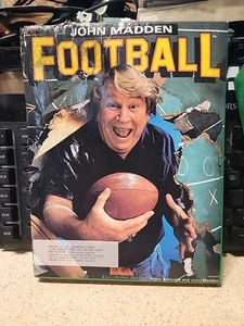 Original John Madden Football 1988/1989 IBM Electronic Arts PC W/ Box Incomplete - Picture 1 of 11