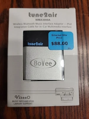 BOVEE Tune2Air Bluetooth Music Adapter for AUDI, VW, Mercedes Benz Plug n Play - image 1 of 2