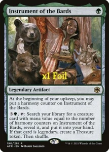 MTG Foil Adventures in the Forgotten Realms AFR Instrument of the Bards MINT - Picture 1 of 1