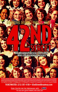 42nd Street ~ Original 2005 ~Opening Night Broadway Poster ~ ~Christine Ebersole~ - Bild 1 von 1