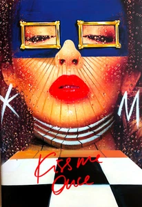 KYLIE MINOGUE * KISS ME ONCE EUROPEAN TOUR PROGRAMME w/ FLYER * 2014 * BN! - Bild 1 von 12