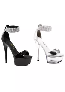 Ellie Shoes 6 Inch Heel Sandal - Picture 1 of 3