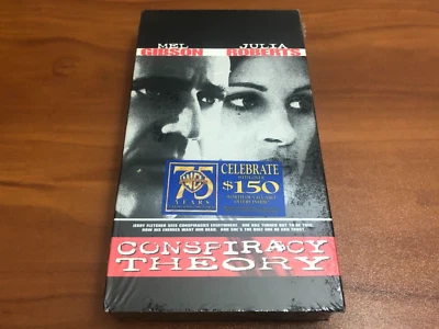 NEW CONSPIRACY THEORY VHS TAPE MOVIE FACTORY SEAL CASSETTE w/ STUDIO WATERMARK Foto 1 de 3