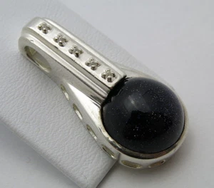 DISEÑO MADURO - ELEGANTE COLGANTE CRISTAL - PLATA 925 - Imagen 1 de 6
