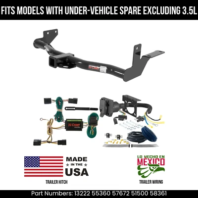 Enganche de remolque Isuzu Rodeo 2004 con cableado de 7 pines apto bajo repuesto excelente curva de 3,5 L Foto 1 de 4