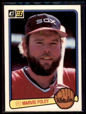 1983 Donruss Marvis Foley #652 Chicago White Sox - Image 1 of 2