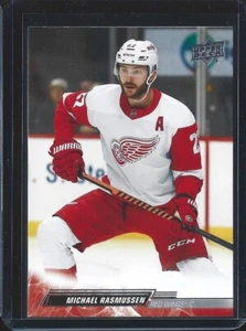 Michael Rasmussen - 2022-23 Upper Deck Series 2 #317 - Detroit Red Wings - Picture 1 of 2
