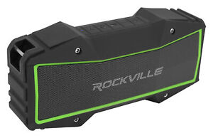 Rockville ROCK EVERYWHERE Portable Bluetooth Speaker/Waterproof/Wireless Link