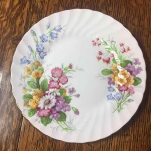 Plato de pan y mantequilla Heathcote multicolor floral festoneado 6 1/4" CANTIDAD DISPONIBLE - Imagen 1 de 4