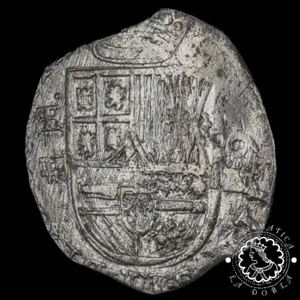 1595 - 4 REALES - Felipe II - SEGOVIA FE - MBC (Rara) - Picture 1 of 2