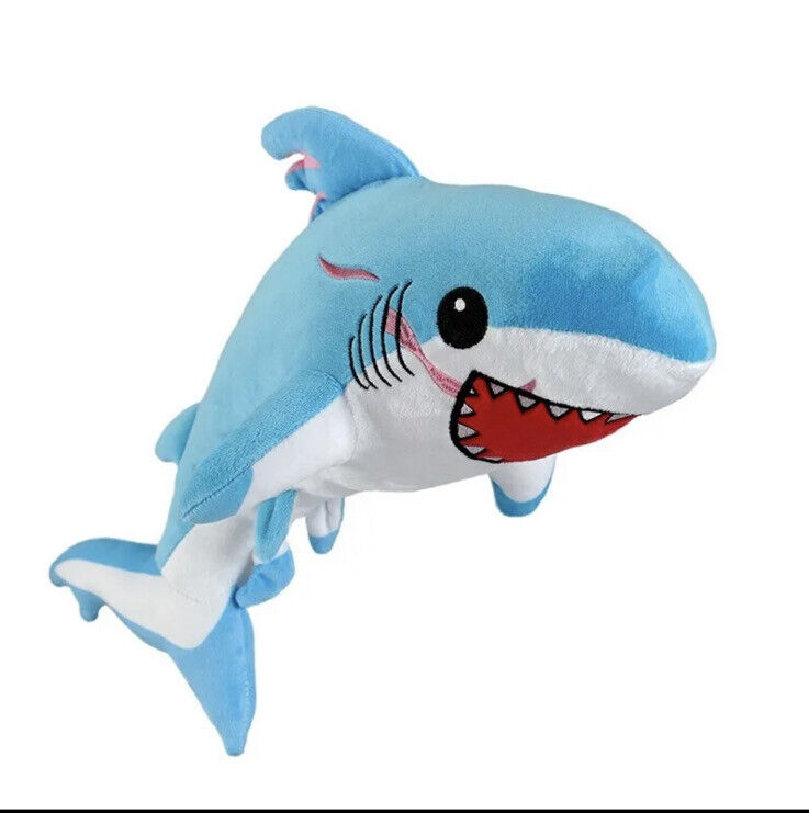 Maneater Shark Pup Plush Official Limited Edition Great White Plushie Figure 10"