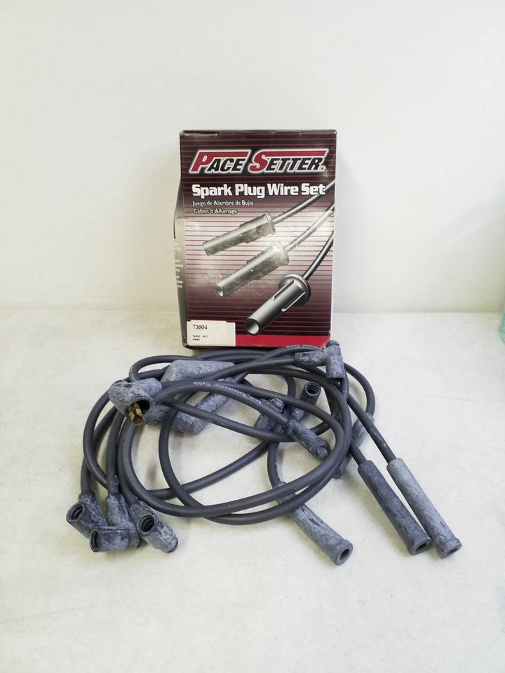 73604 Pace Setter Spark Plug Wire Set 8mm Black  - Изображение 1 из 1