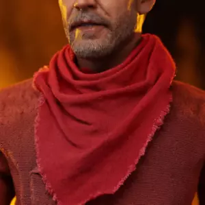 1/6 Hot Toys Star Wars Mandalorian Cobb Vanth TMS084 Red Scarf for figure cloth - Picture 1 of 2
