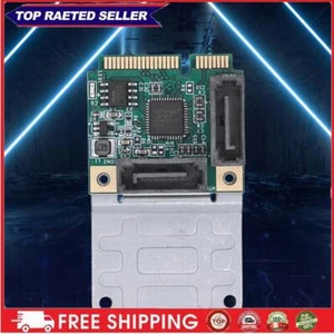 Mini PCI-E To SATA3.0 Adapter 5/2.5 Gbps Converter 2/4 SATA 3.0 SSD Adapter Card - Picture 1 of 24